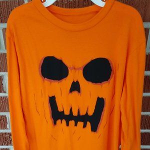 The Children's Place Halloween pumpkin shirt boys size 7/8